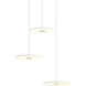 Yurei LED 30 inch Matte White Pendant Ceiling Light